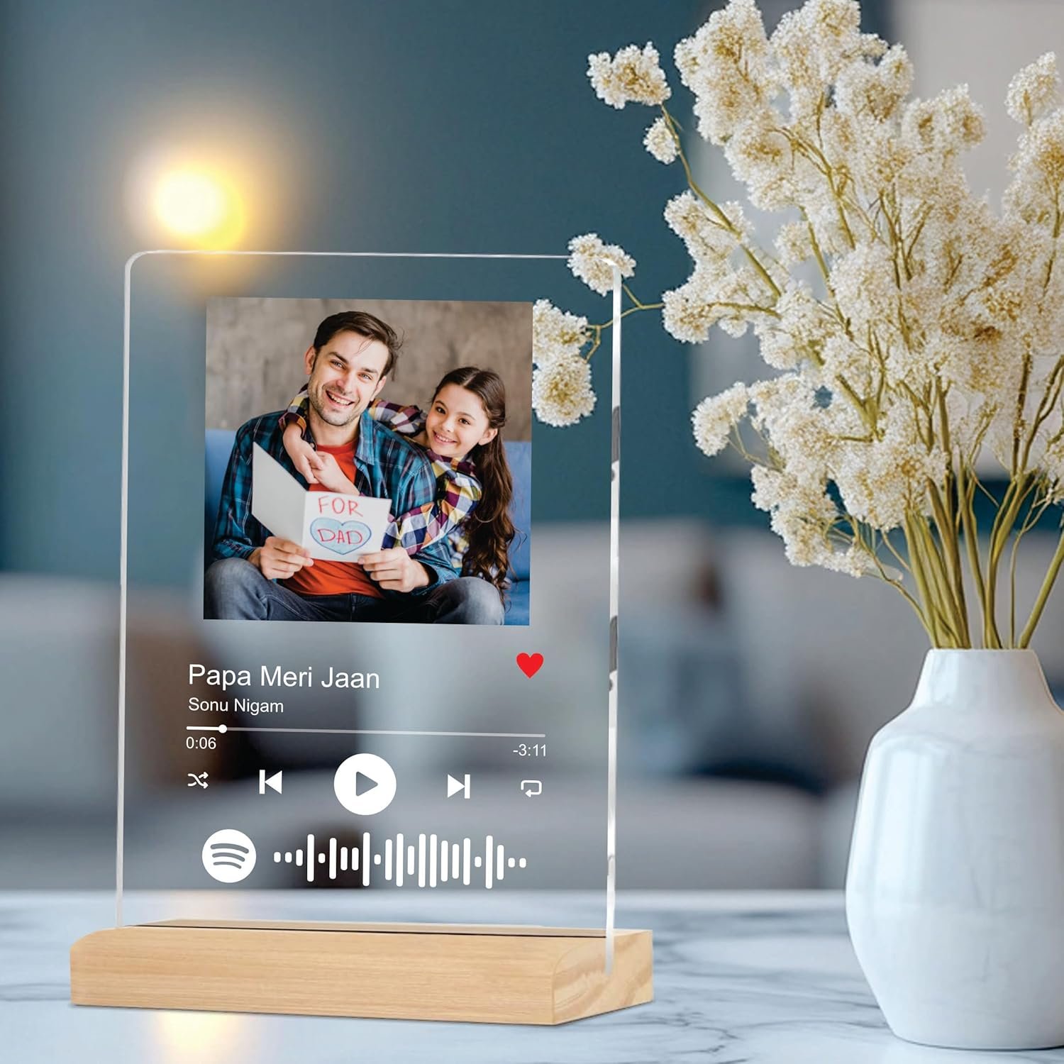 personalized spotify photo frame gift india
